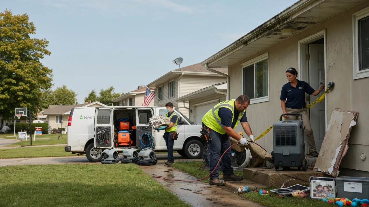 Water Damage Restoration in Savanna, IL near me